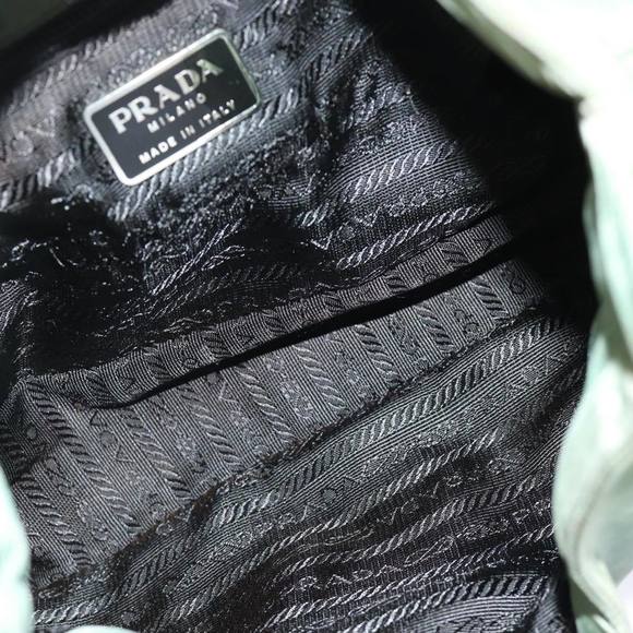 PRADA Shoulder Bag Nylon Green Auth bs14207 - Picture 10 of 16